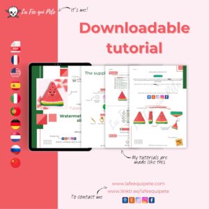 Tranche de pastèque (tutoriel)